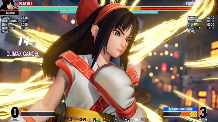 【拳皇15】娜可露露 Nakoruru 连段视频（Kakuge）
