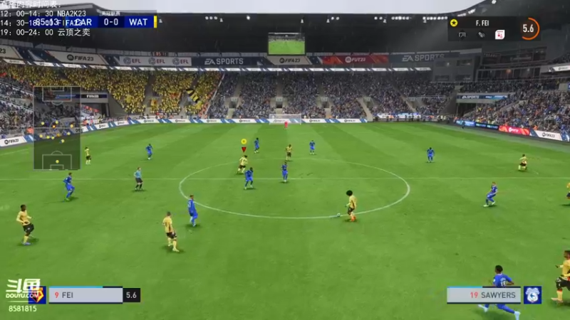 【2022-10-10 15点场】禹幻：FIFA23英冠沃特福德废废ST