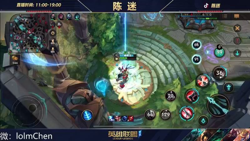 【2022-10-10 00点场】陈迷丶德莱文：最强德莱文屠杀秀