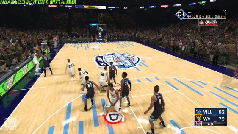 【2022-10-10 22点场】幽灵卢克：NBA2k23 AI生涯 练球