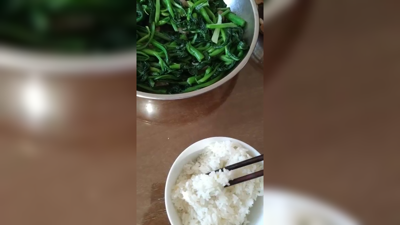 好久没吃饭了