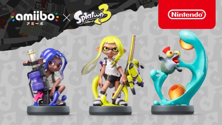 《斯普拉遁3》amiibo公布发售日期