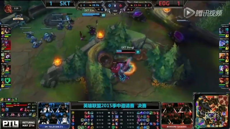 【英雄联盟】英雄联盟赛事的精彩时刻 20221012 15点场