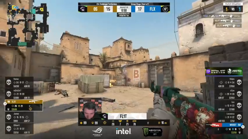 【2022-10-14 19点场】CSGO百岁三：ESL鹿特丹挑战赛 半全程直播