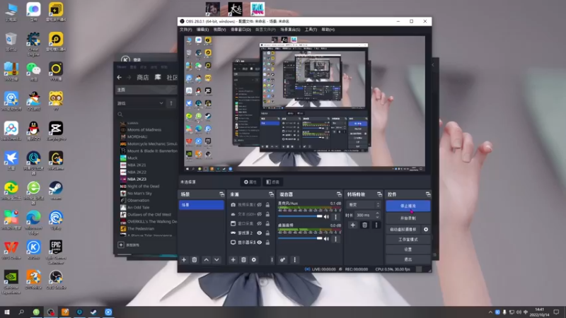 【2022-10-14 14点场】双木zzz：下班游戏时间~
