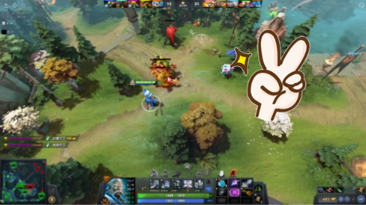 惨兮兮dota2中单宙斯败北时刻