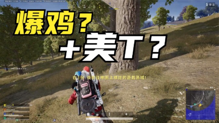 吃鸡：这吃鸡真漂亮，观众：你指的是暴鸡？还是小姐姐照片？