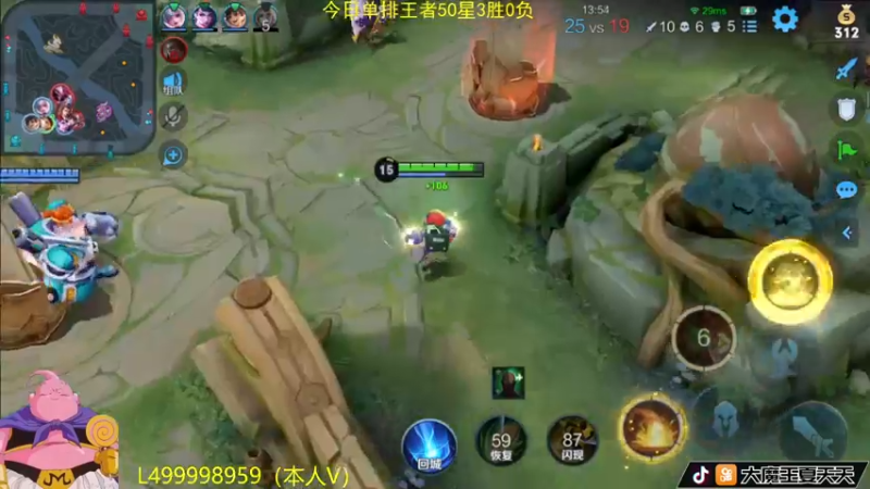 【2022-10-15 12点场】大魔王夏天天丶：射手单排50星达成，王者局思路