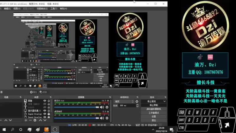 【2022-10-14 20点场】渝万丶Dzi：【Dzi-.-】 : 灭天光！