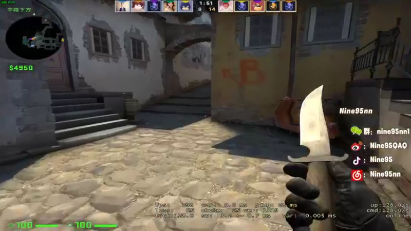 【2022-10-14 22点场】Nine95nn：来咯 csgo冲个2700吧