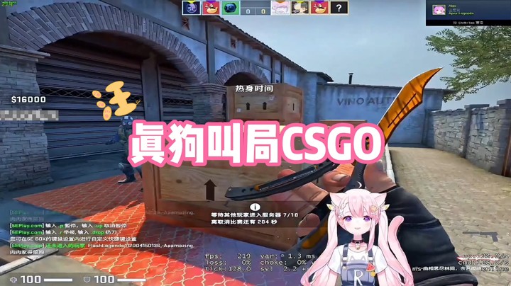 【肉肉】真狗叫局CSGO！