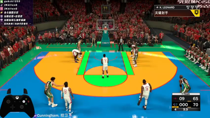 【2022-10-14 22点场】2KAllenG：[AG:MT]第一PG韦德？