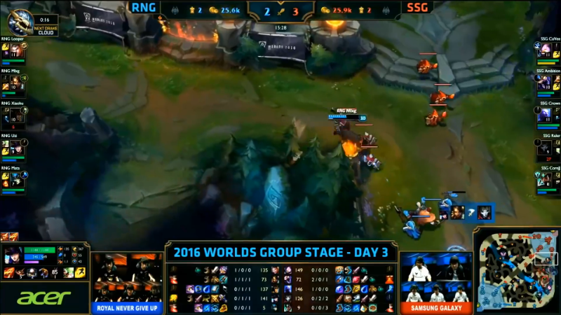 【英雄联盟】英雄联盟赛事的精彩时刻 20221015 14点场