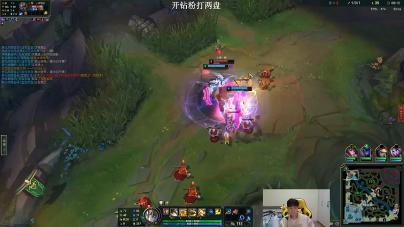 【2022-10-15 23点场】KZH盲僧：银河系第一盲僧！一区大师教学