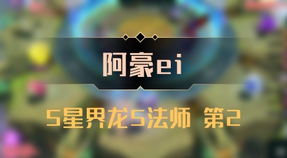 【阿豪ei】5星界龙5法师 第2