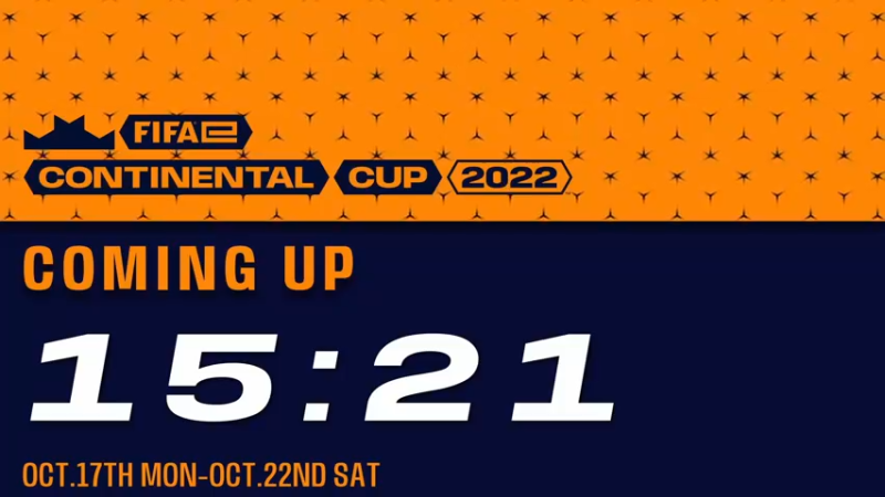 【2022-10-17 13点场】FIFA电竞赛事直播间：2022FIFA电竞洲际杯