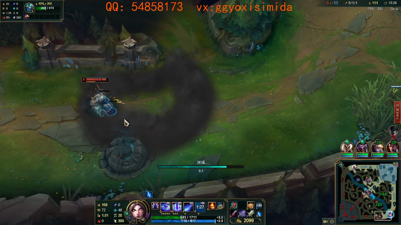 我在斗鱼看疯狗炼金直播英雄联盟