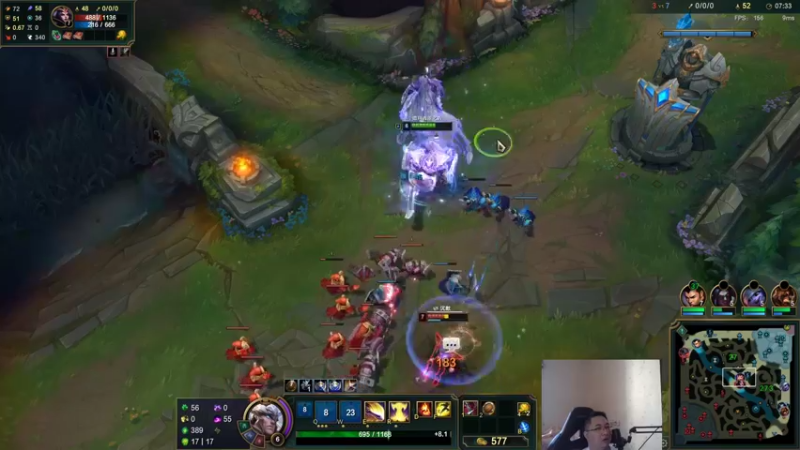 【2022-10-19 14点场】店长盖伦：正在直播 国服最细盖伦