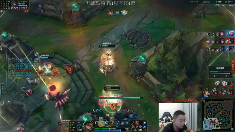 【2022-10-18 21点场】暗夜猎手光头强：第一vn：娱乐娱乐炸炸鱼