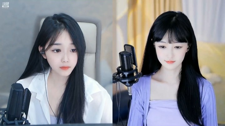 美女小姐姐连麦，都好可爱啊