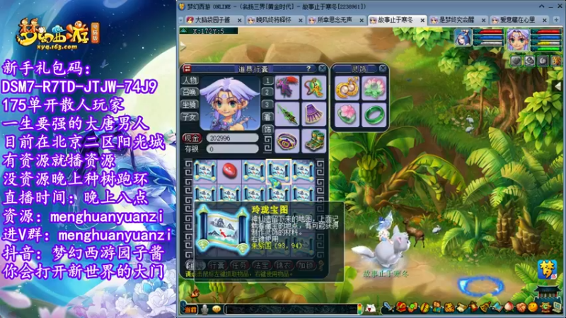 【2022-10-13 00点场】梦幻西游园子酱：直播梦幻西游抬大脑袋