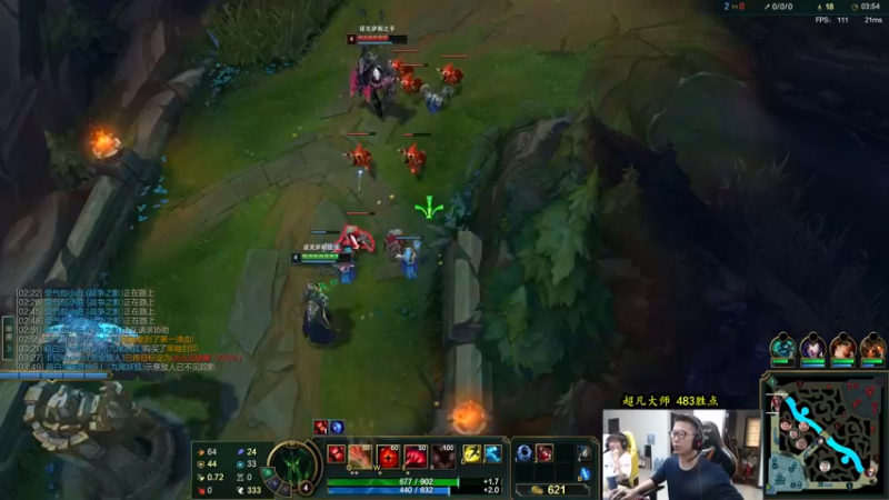 【2022-10-21 16点场】余小C真的很强：余小C：小目标，冲个千分王者！