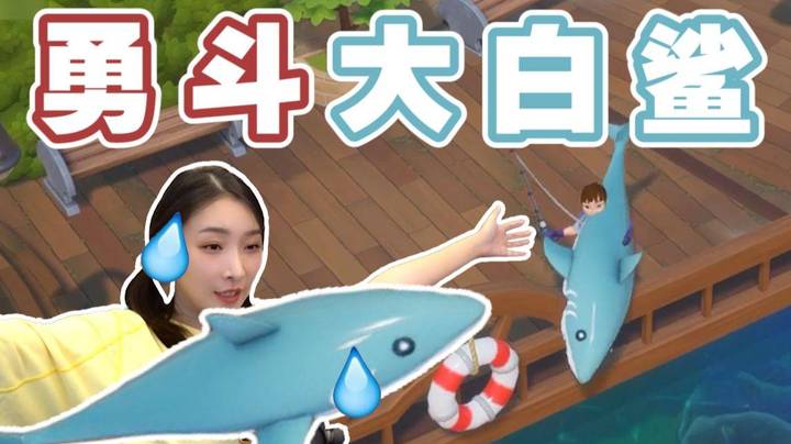 【珊瑚岛】勇斗大白鲨