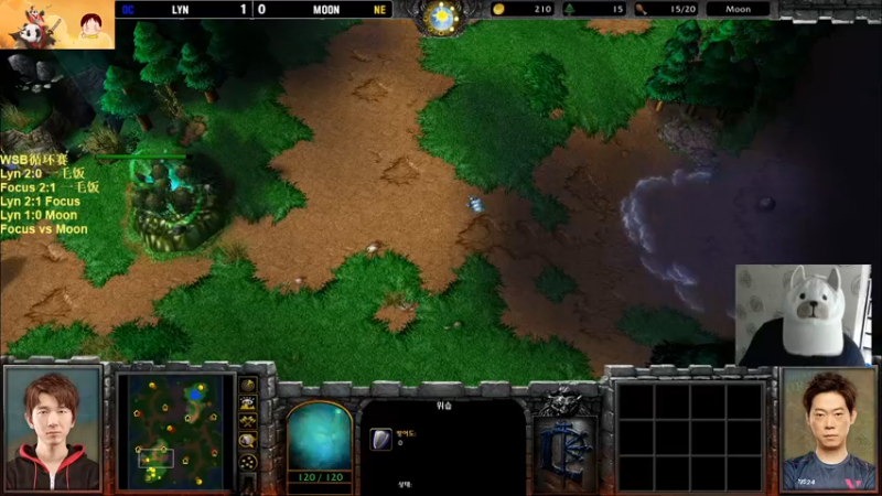 【2022-10-21 20点场】War3TeD：【直播中】7点WSB 木林佛毛