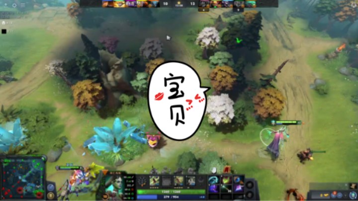 美滋滋dota2中单dp死亡先知躺赢时刻