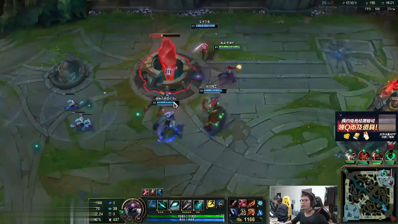 【金铲铲之战】余小C真的很强的精彩时刻 20221022 19点场