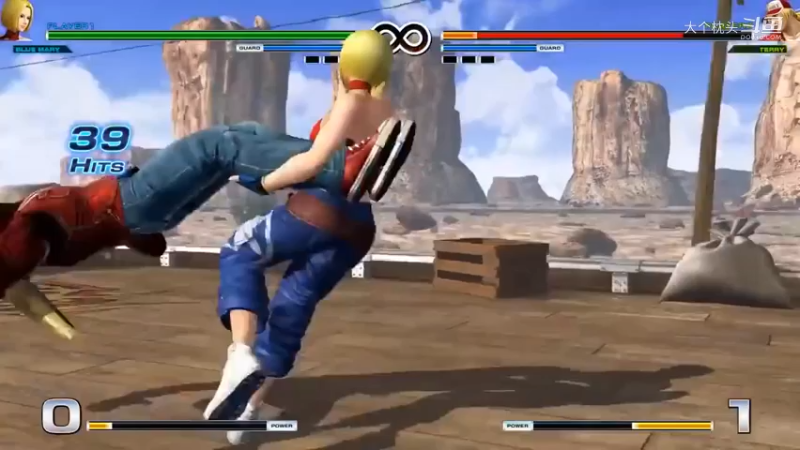 拳皇kof 1连段Heidern, Oswald, Blue Ma9)_3