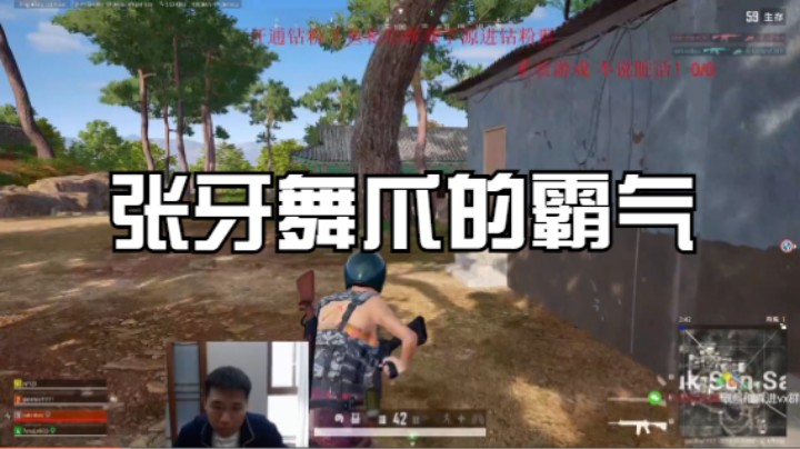 张牙舞爪的霸气