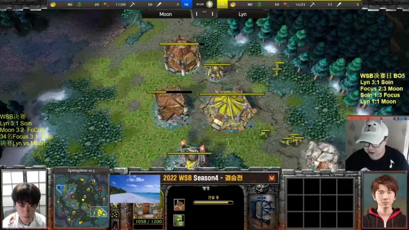 【2022-10-24 22点场】War3TeD：【直播中】WSB季后赛决赛木林争霸