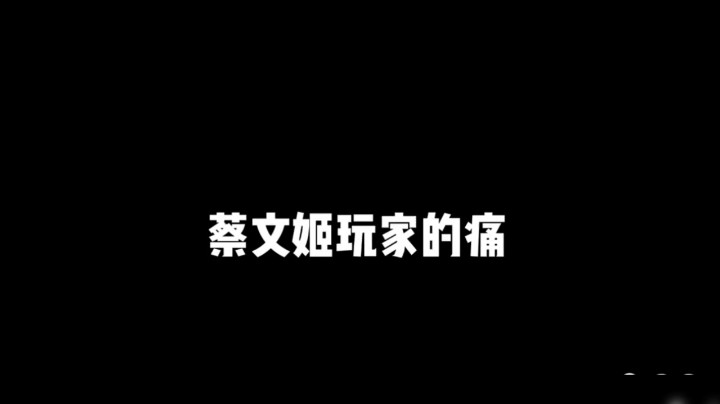 蔡文姬：等我长出一米八的大长腿，让你们追着我跑[弱鸡大气]