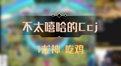 【不太嘻哈的Ccj】1龙神 吃鸡