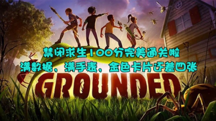 禁闭求生100分完美通关啦，满数据，满手表，金色卡片还差四张