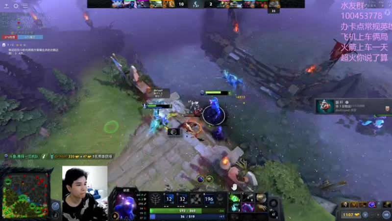 【2022-10-21 03点场】青择_：勤学苦练一三号位！