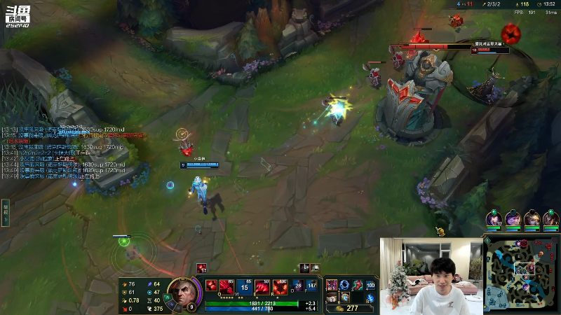 【英雄联盟】金咕咕金咕咕doinb的精彩时刻 20221025 00点场