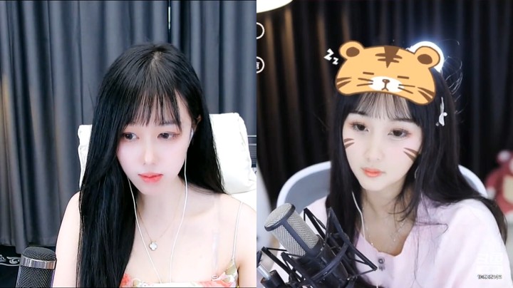 小姐姐笑起来真好看，PK有说有笑才好看