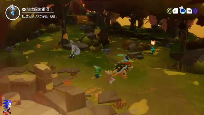 【2022-10-26 22点场】主播索老师：新游戏：马里奥疯兔