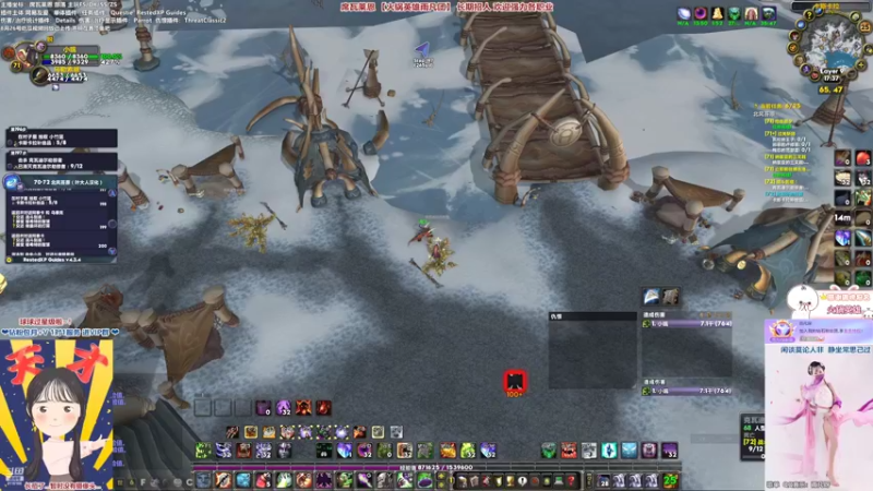 【2022-10-25 17点场】雨凡呀：【席瓦莱恩】绿装SS肝级~成就团招人