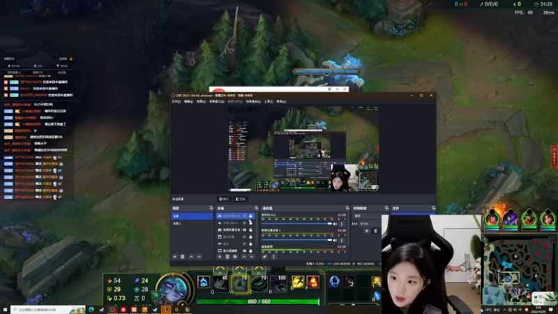 【2022-10-26 03点场】她打了个嗝儿：♡艾欧尼亚熬夜魔灵组排带飞冲冲冲！♡