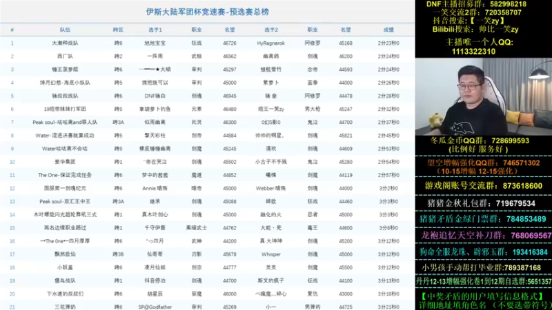 【2022-10-27 00点场】一笑zy：军团杯竞速赛-跨5+ 跨8组~ 加油