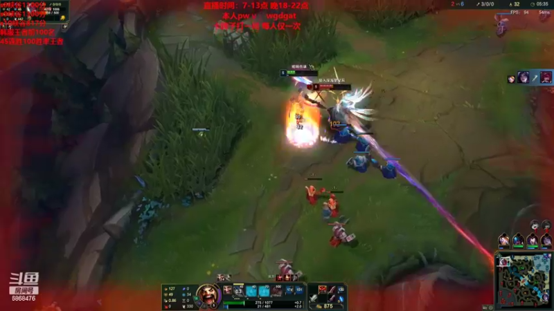 【2022-10-27 18点场】路浩东ouo：新人德莱文主播一枚