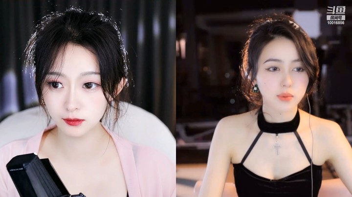 桃子和美女酒窝连麦，两个人都好看啊