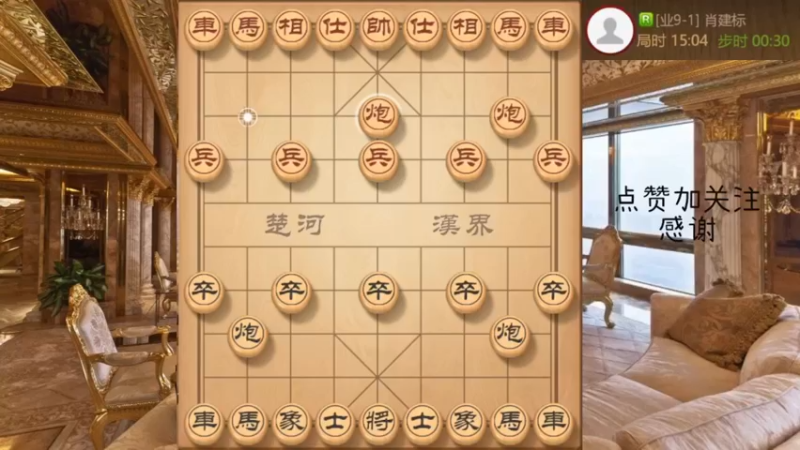 顺炮，双炮隐形封车加反震中门，爆破致胜