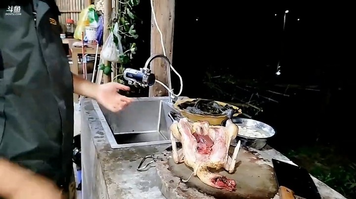 周公子看三娃处理鸡，学习啊，曼瑶开钻粉，格局打开