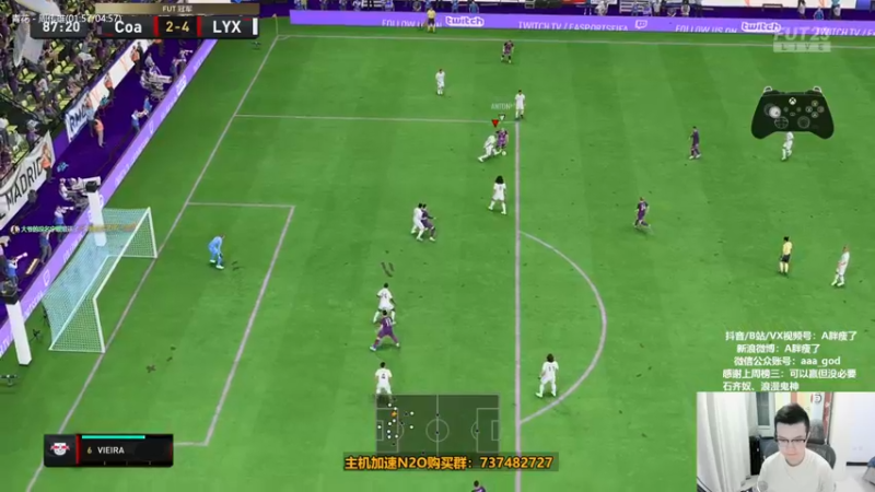 【2022-10-29 00点场】A胖瘦了：A胖FIFA23~周赛Time