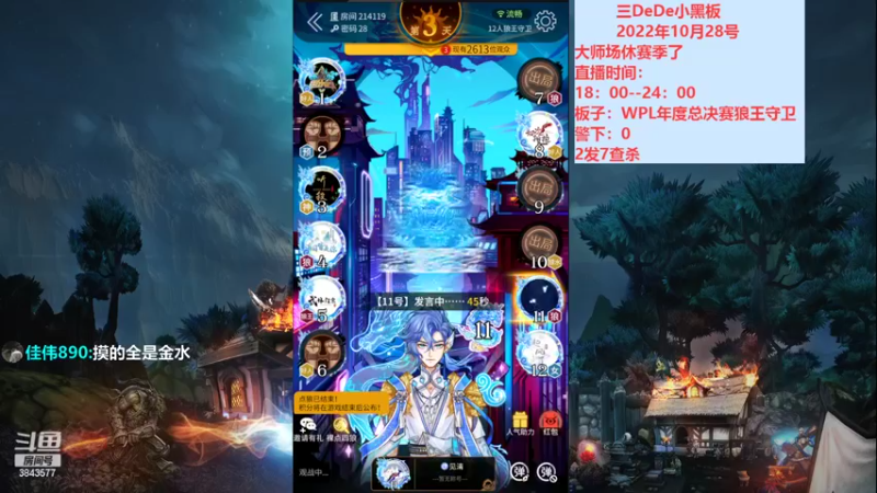 【2022-10-28 22点场】三DeDe：WPL年度总决赛