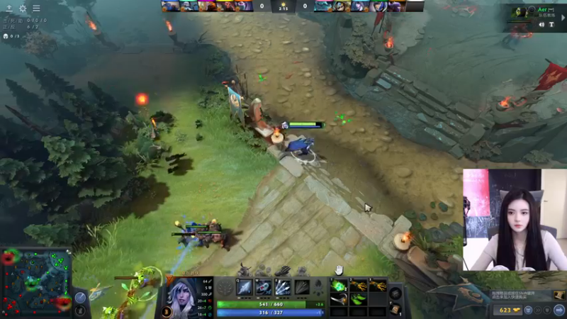 【2022-10-29 21点场】野生小师妹：教练我想学dota2！